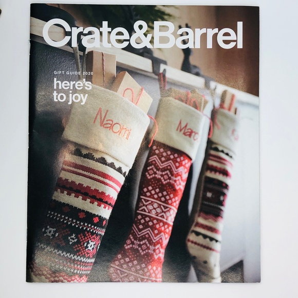 Crate & Barrel Gift Guide 2020 Catalog - Picture 1 of 15